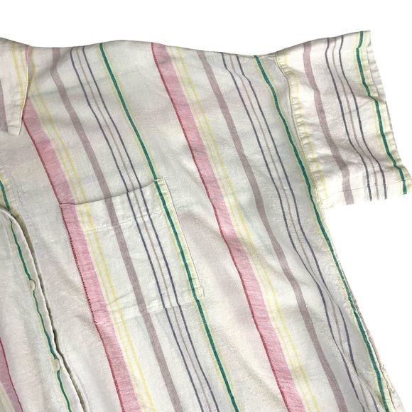 Madewell Multicolor Striped Button Down Shirt - Picture 10 of 13